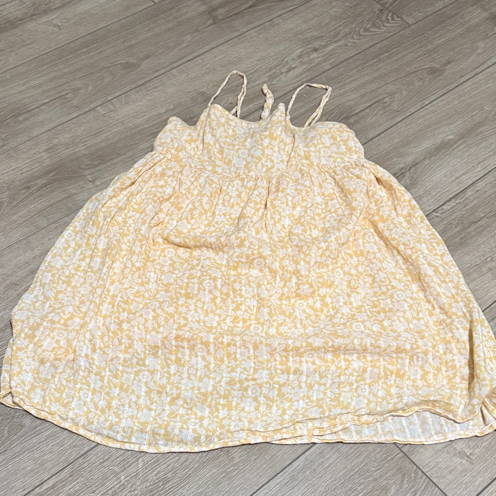 American Eagle Outfitters Yellow Floral Dress